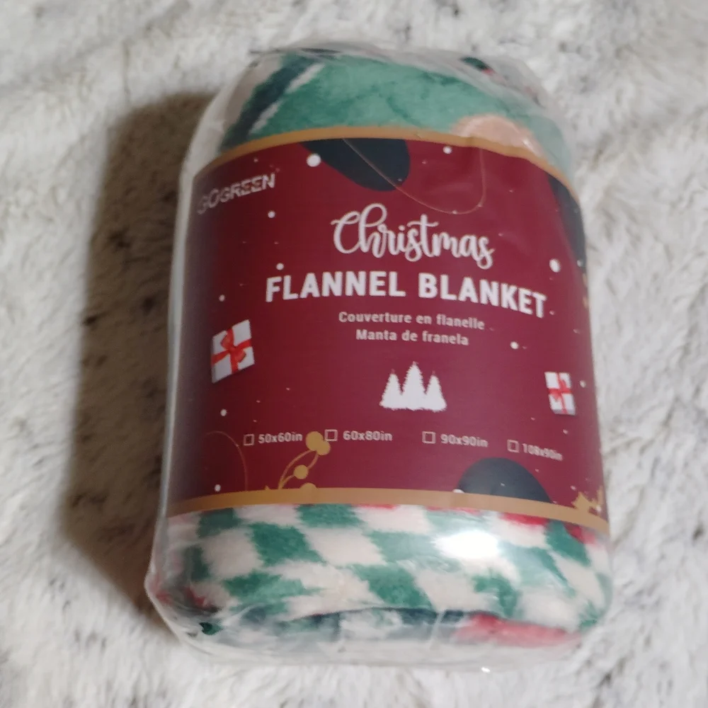 Cozy Blanket Printed Blanket Throw Christmas Collection